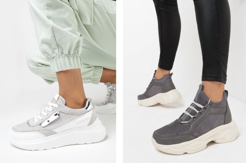 Sneakers gri – cu ce să îi porți pentru a arăta la modă și elegant? Cele mai bune stilizări ale sezonului