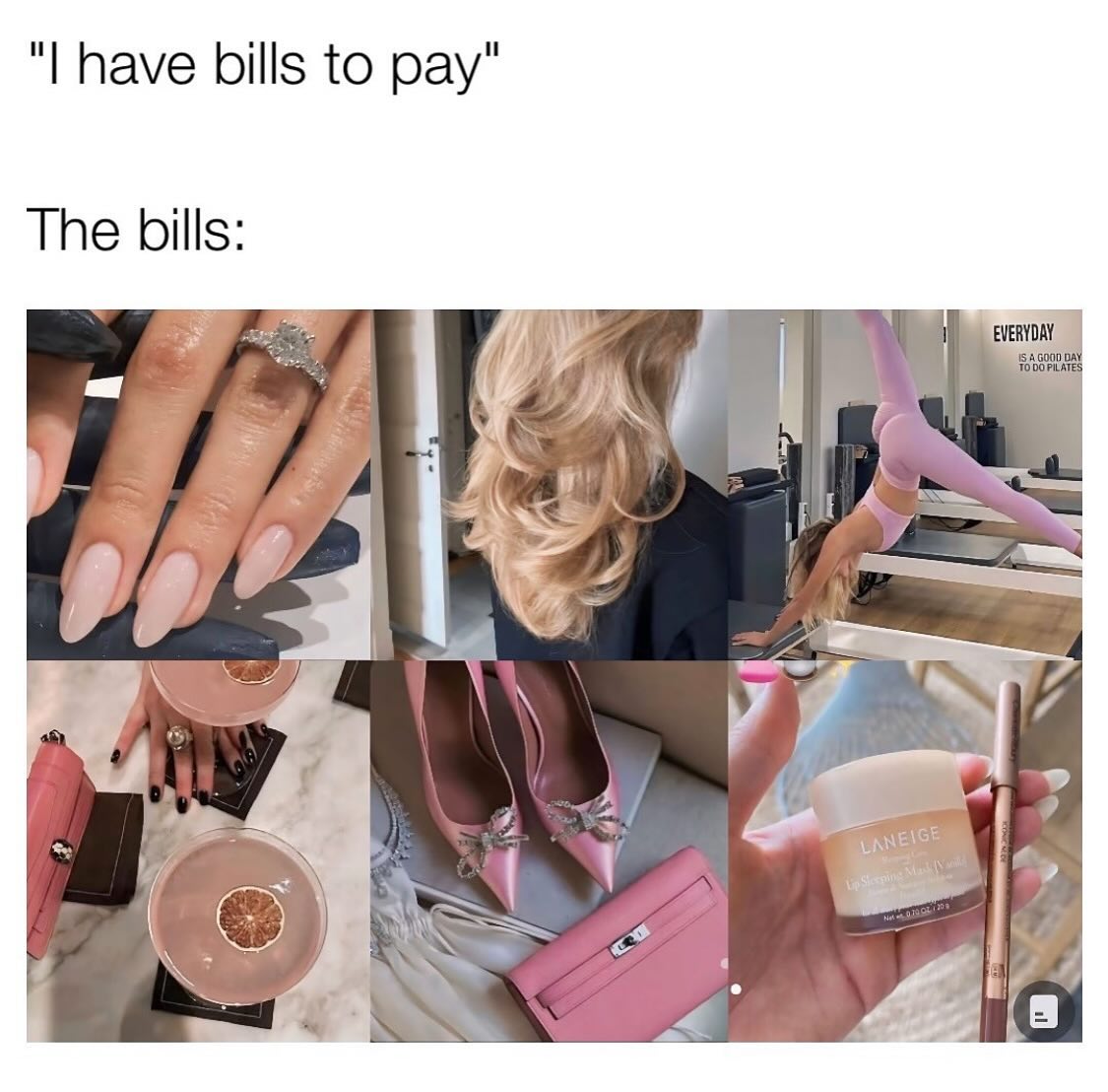 Who said girls don’t have their own bills💅🏼🎀